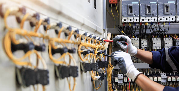 Professional Electrician technician working in Newtown, OH